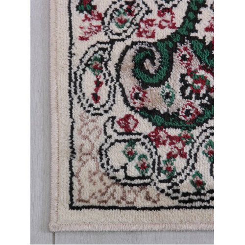 Ковер DARGA ( ДАРГА ) F670 - CREAM - GREEN