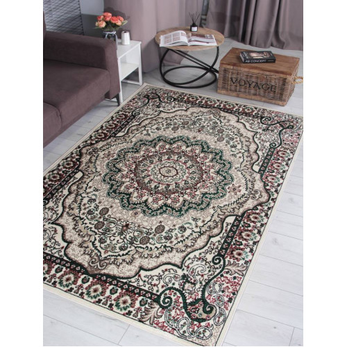 Ковер DARGA ( ДАРГА ) F670 - CREAM - GREEN