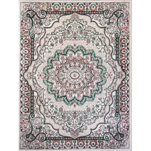 Ковер DARGA ( ДАРГА ) F670 - CREAM - GREEN