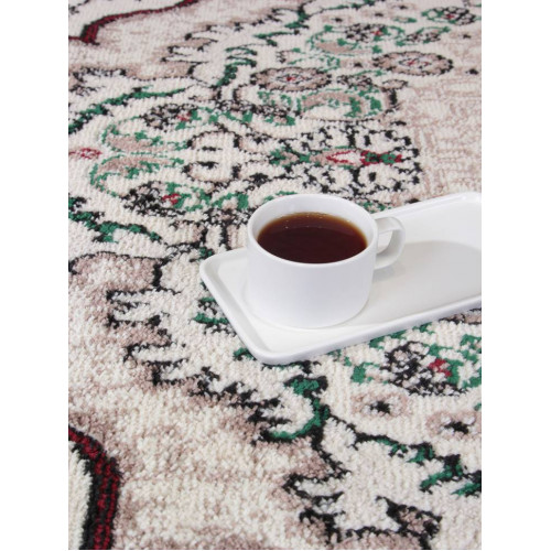 Ковер DARGA ( ДАРГА ) F670 - CREAM - RED