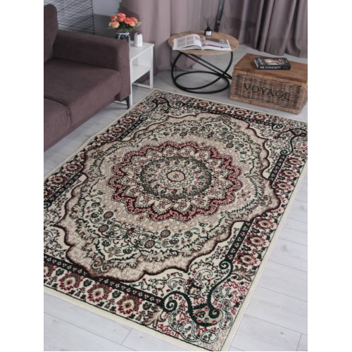 Ковер DARGA ( ДАРГА ) F670 - CREAM - RED