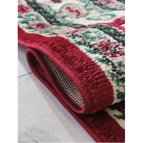 Ковер DARGA ( ДАРГА ) F667 - RED - CREAM
