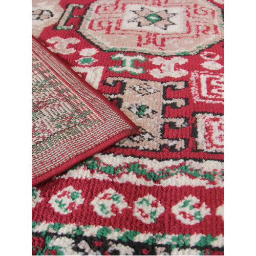 Ковер DARGA ( ДАРГА ) F667 - RED - CREAM
