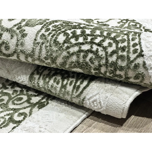 Ковер DECO ( ДЕКО ) 04570B - CREAM / D.GREEN