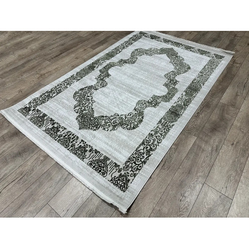 Ковер DECO ( ДЕКО ) 04570B - CREAM / D.GREEN