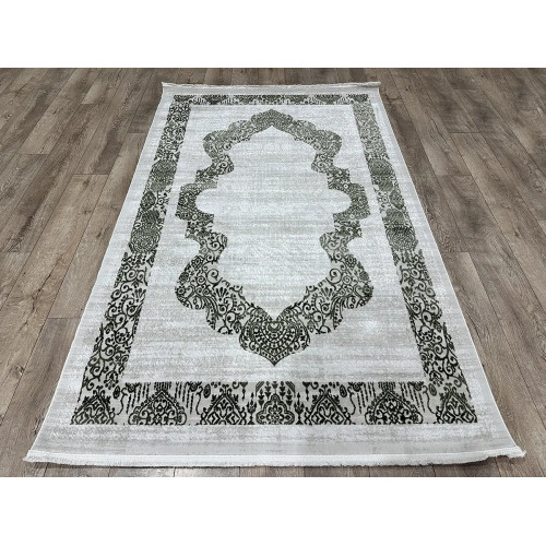 Ковер DECO ( ДЕКО ) 04570B - CREAM / D.GREEN