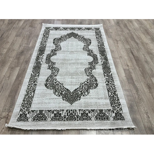 Ковер DECO ( ДЕКО ) 04570B - CREAM / D.GREEN