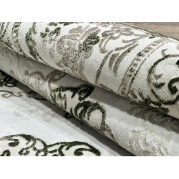 Ковер DECO ( ДЕКО ) 04641B - CREAM / D.GREEN