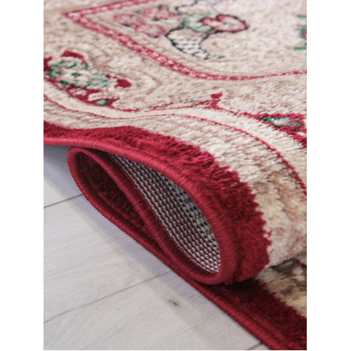 Ковер DARGA ( ДАРГА ) F672 - RED - CREAM