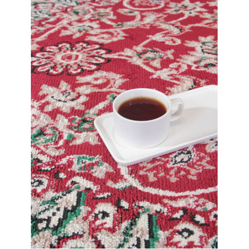 Ковер DARGA ( ДАРГА ) F672 - RED - CREAM