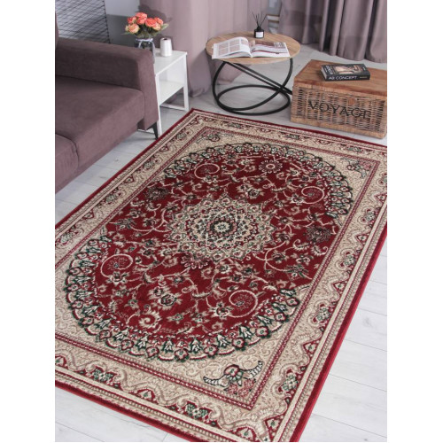 Ковер DARGA ( ДАРГА ) F672 - RED - CREAM