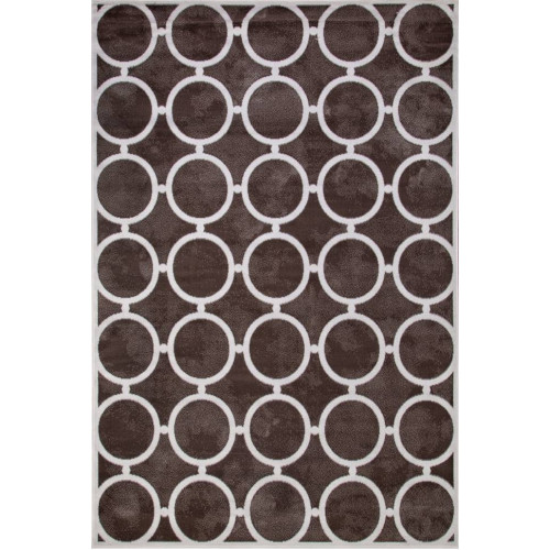 Ковер SIERRA ( СИЕРРА ) D713 - BROWN-CREAM 2 