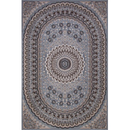 Ковер SIERRA ( СИЕРРА ) D504 - BLUE-BROWN 2 