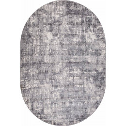 Ковер TORNADO ( ТОРНАДО ) F050 - GRAY ( Овал )