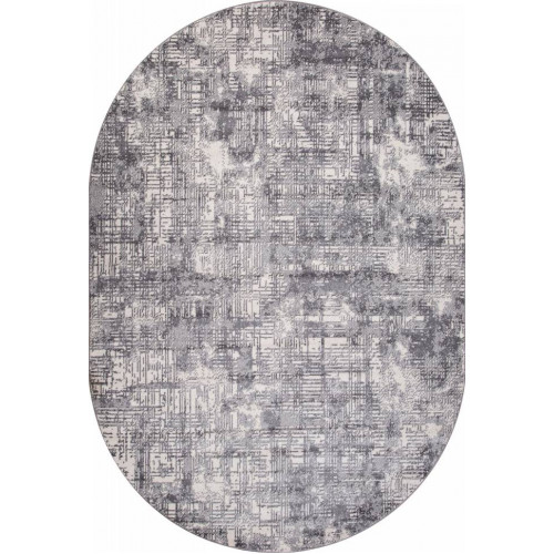 Ковер TORNADO ( ТОРНАДО ) F050 - GRAY ( Овал )