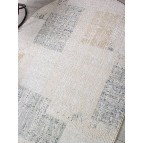 Ковер CUBA ( КУБА) F387 - BEIGE ( Овал )