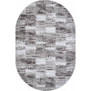 Ковер SILVER ( СИЛЬВЕР ) F394 - GRAY ( Овал )