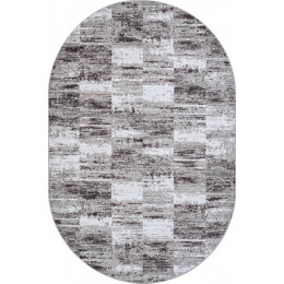 Ковер SILVER ( СИЛЬВЕР ) F394 - GRAY ( Овал )
