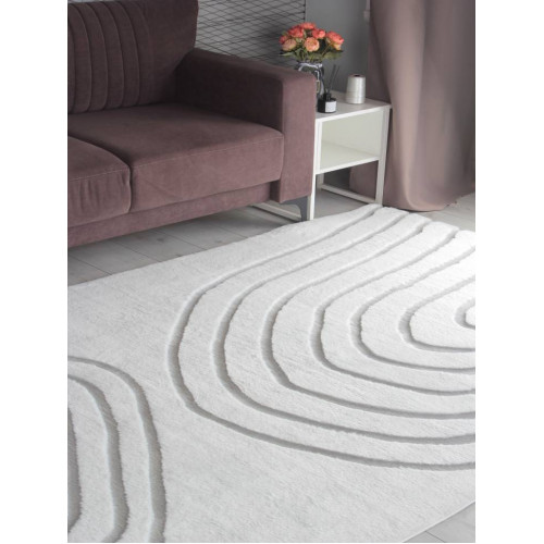 Ковер RABBIT CARVING ( РЭББИТ КАРВИНГ ) PX4002 - CREAM / GRAY