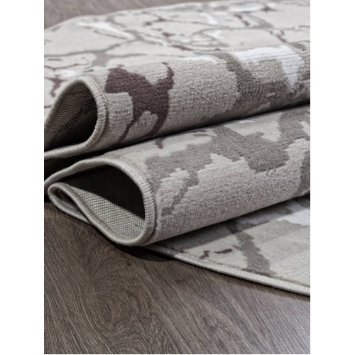 Ковер SILVER ( СИЛЬВЕР ) F389 - GRAY ( Овал )