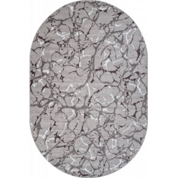 Ковер SILVER ( СИЛЬВЕР ) F389 - GRAY ( Овал )