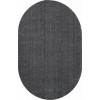 Ковер SOFIA ( СОФИЯ ) T600 - BLACK ( Овал )