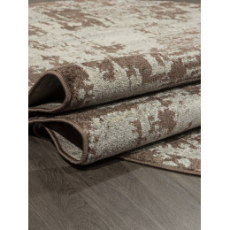 Ковер TORNADO ( ТОРНАДО ) F303 - BEIGE-BROWN ( Овал ) 