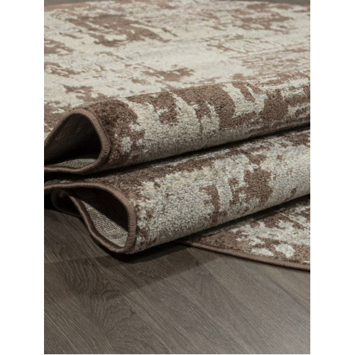 Ковер TORNADO ( ТОРНАДО ) F303 - BEIGE-BROWN ( Овал ) 