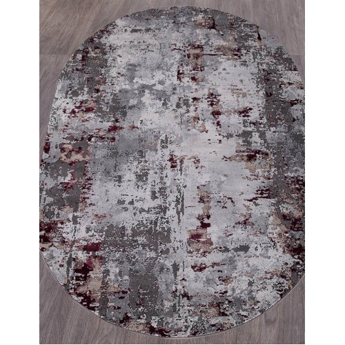 Ковер GRAND ( ГРАНД ) 23319 - 950 GREY / PURPLE ( Овал )