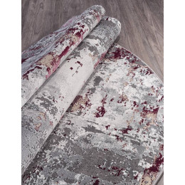 Ковер GRAND ( ГРАНД ) 23319 - 950 GREY / PURPLE ( Овал )