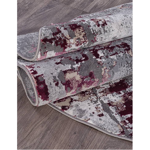 Ковер GRAND ( ГРАНД ) 23319 - 950 GREY / PURPLE ( Овал )