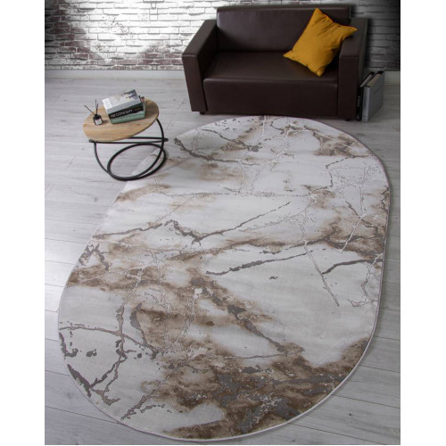 Ковер GRAFF ( ГРАФФ ) 3270 - GRAY-BEIGE ( Овал )