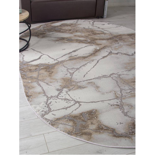 Ковер GRAFF ( ГРАФФ ) 3270 - GRAY-BEIGE ( Овал )