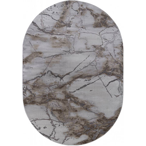 Ковер GRAFF ( ГРАФФ ) 3270 - GRAY-BEIGE ( Овал )