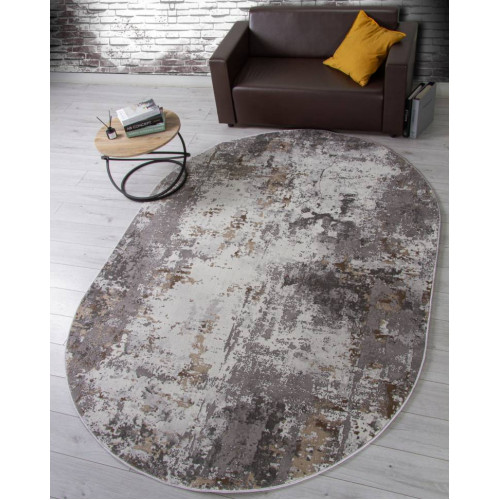 Ковер GRAFF ( ГРАФФ ) 3319 - GRAY - BEIGE ( Овал )