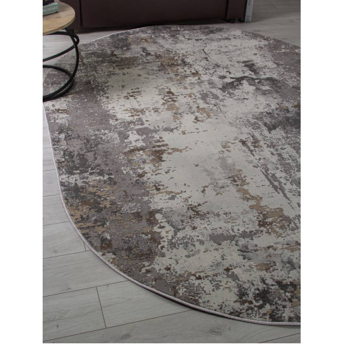 Ковер GRAFF ( ГРАФФ ) 3319 - GRAY - BEIGE ( Овал )