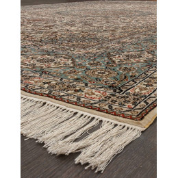 Ковер TIBET SILK & SILK ( ТИБЕТ СИЛК ЭНД СИЛК ) S-08 - СREAM / BLUE 