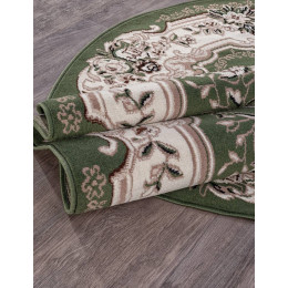 Ковер GAVANA ( ГАВАНА ) D017 - GREEN ( Овал )