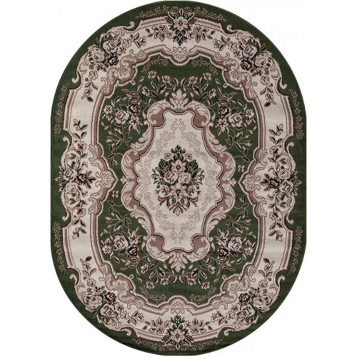 Ковер GAVANA ( ГАВАНА ) D017 - GREEN ( Овал )