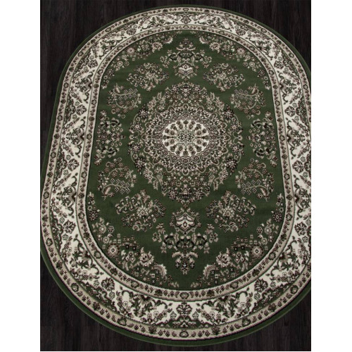 Ковер GAVANA ( ГАВАНА ) D285 - GREEN ( Овал )