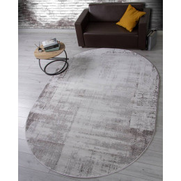 Ковер GRAFF ( ГРАФФ ) F237 - GRAY-BEIGE ( Овал )