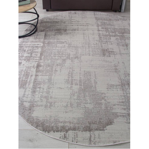 Ковер GRAFF ( ГРАФФ ) F237 - GRAY-BEIGE ( Овал )