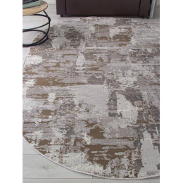 Ковер GRAFF ( ГРАФФ ) F238 - GRAY-BEIGE ( Овал )