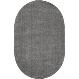 Ковер SOFIA ( СОФИЯ ) T600 - GRAY ( Овал )