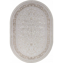 Ковер ZARINA ( ЗАРИНА ) M101B - CREAM / CREAM  ( Овал ) 