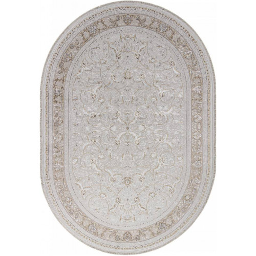 Ковер ZARINA ( ЗАРИНА ) M101B - CREAM / CREAM  ( Овал ) 
