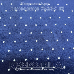 Ковролин Консонанс 74230 13 Синий