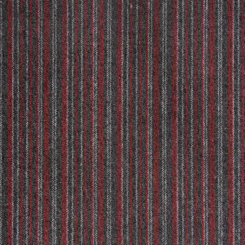 Ковровая плитка BONKEEL Space Strip Red
