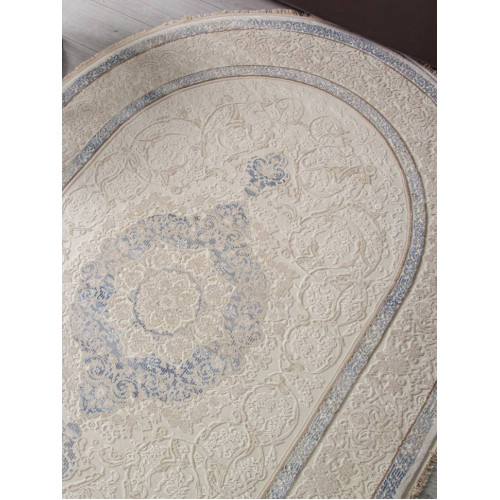 Ковер JASMINE ( ЖАСМИН ) 30950U - CREAM / CREAM ( Овал )