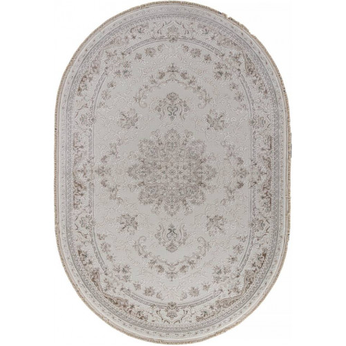 Ковер JASMINE ( ЖАСМИН ) 35760Z - CREAM / CREAM ( Овал )